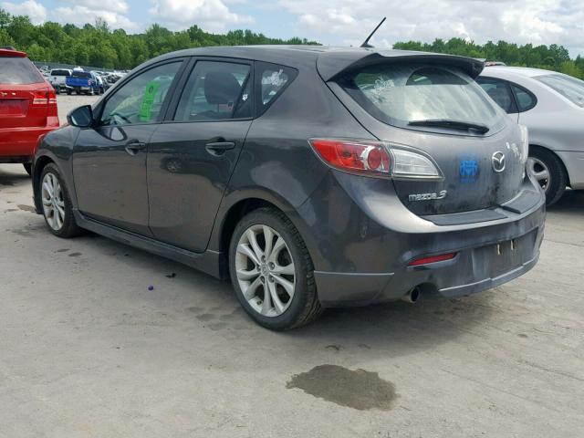 JM1BL1K61B1437980 - 2011 MAZDA 3 S CHARCOAL photo 3