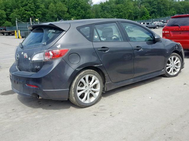 JM1BL1K61B1437980 - 2011 MAZDA 3 S CHARCOAL photo 4