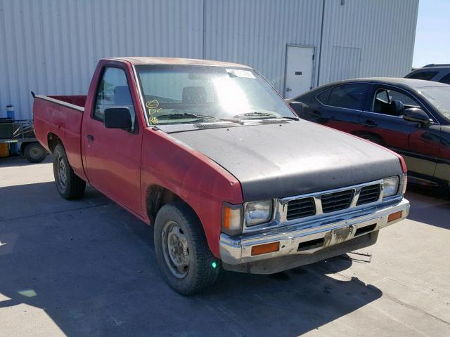 1N6SD11S5MC357758 - 1991 NISSAN TRUCK SHOR RED photo 1