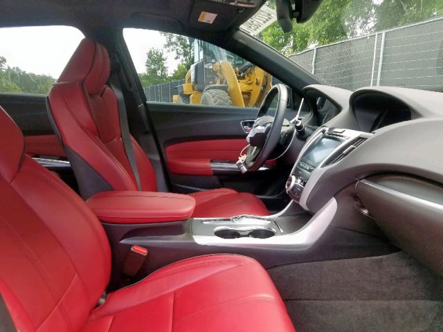 19UUB3F65JA006348 - 2018 ACURA TLX TECH+A BLACK photo 5