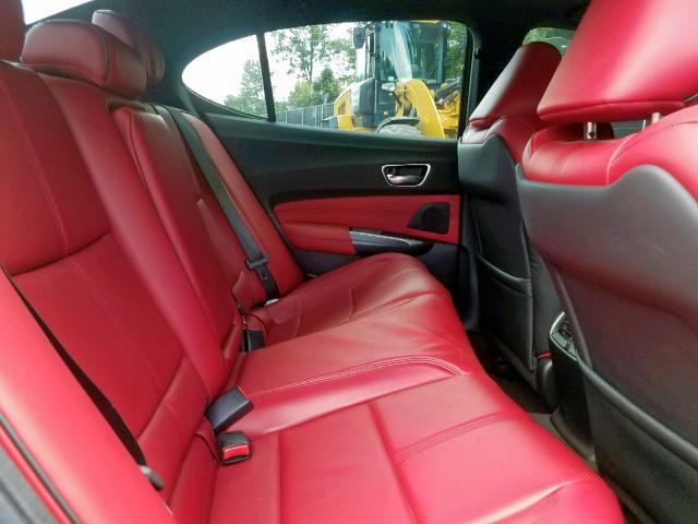 19UUB3F65JA006348 - 2018 ACURA TLX TECH+A BLACK photo 6