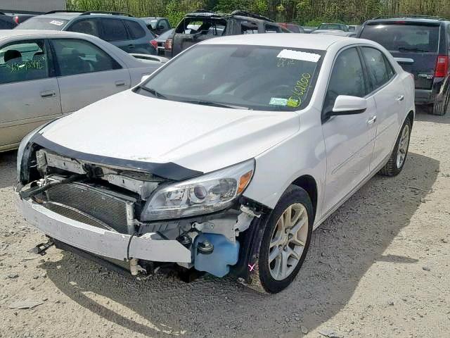 1G11D5RR2DF113340 - 2013 CHEVROLET MALIBU 1LT 白色 照片 2