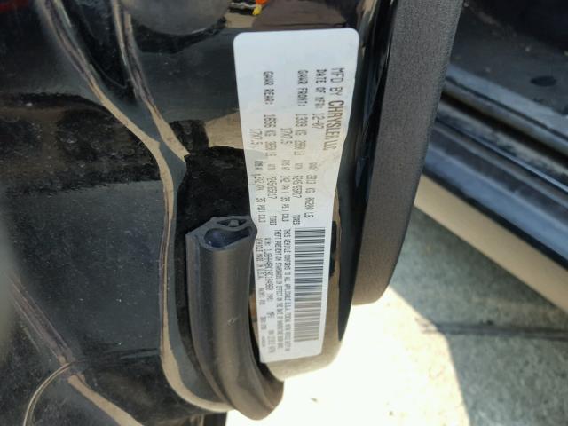 1J8HH48K18C184960 - 2008 JEEP COMMANDER BLACK photo 10