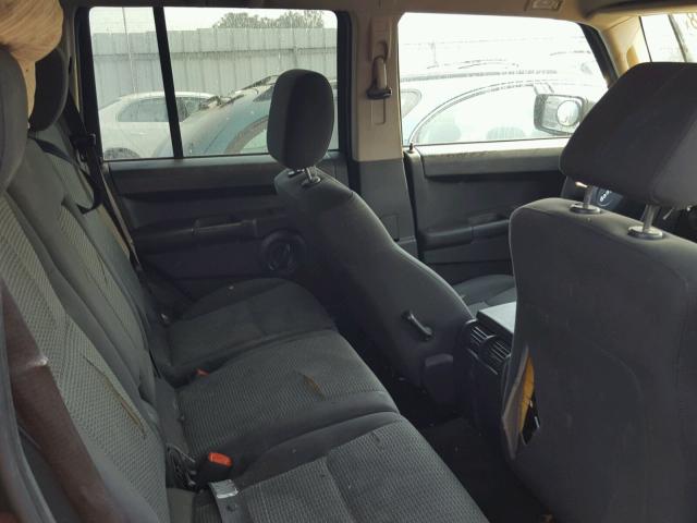 1J8HH48K18C184960 - 2008 JEEP COMMANDER BLACK photo 6