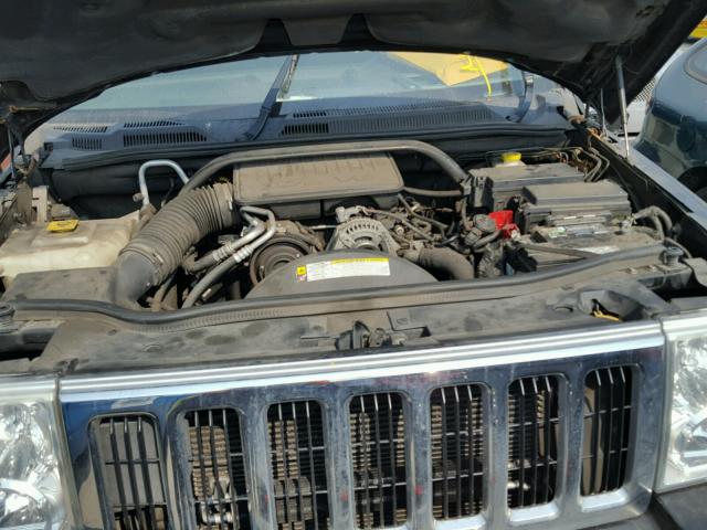 1J8HH48K18C184960 - 2008 JEEP COMMANDER BLACK photo 7