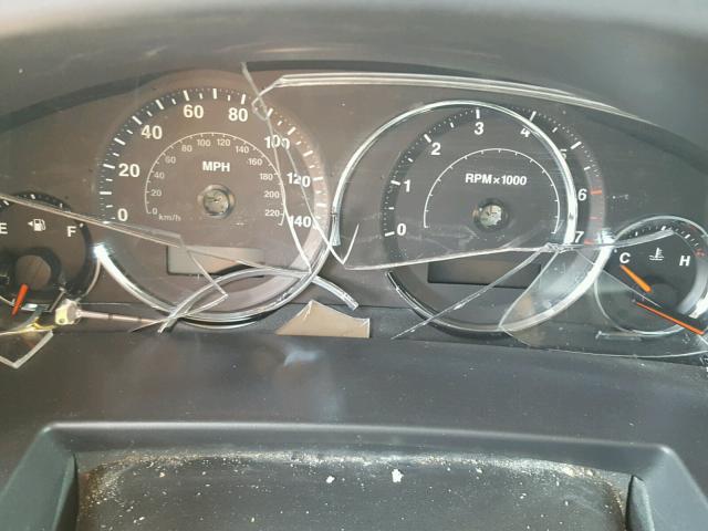 1J8HH48K18C184960 - 2008 JEEP COMMANDER BLACK photo 8