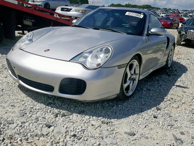 WP0AB29923S685753 - 2003 PORSCHE 911 TURBO SILVER photo 2