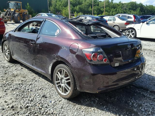 JTKDE167290299655 - 2009 TOYOTA SCION TC Bordo foto 3