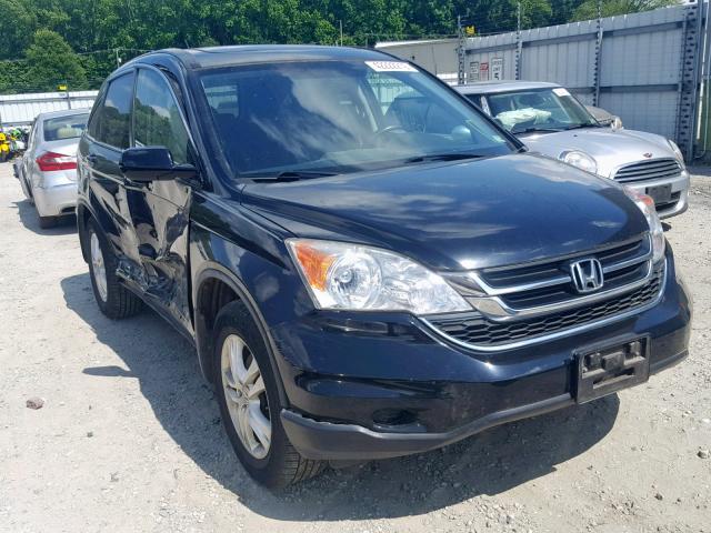 5J6RE3H72AL051103 - 2010 HONDA CR-V EXL BLACK photo 1