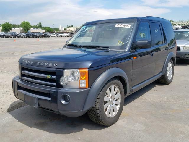 SALAD25416A380462 - 2006 LAND ROVER LR3 SE BLUE photo 2