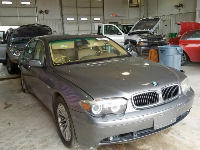 WBAGL63595DP75135 - 2005 BMW 745 I GRAY photo 1