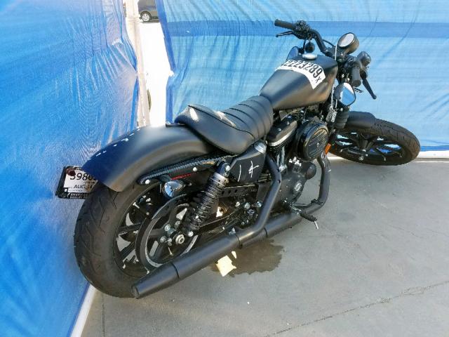 1HD4LE213KC420850 - 2019 HARLEY-DAVIDSON XL883 N BLACK photo 4