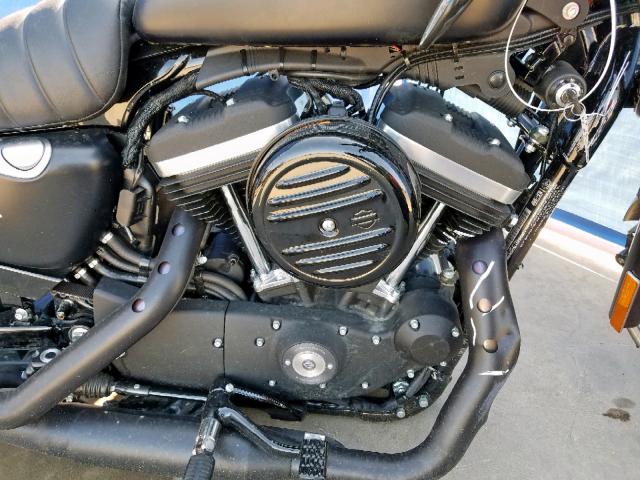 1HD4LE213KC420850 - 2019 HARLEY-DAVIDSON XL883 N BLACK photo 7