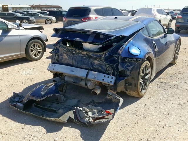 JN1AZ4EHXHM955475 - 2017 NISSAN 370Z BASE BLUE photo 4