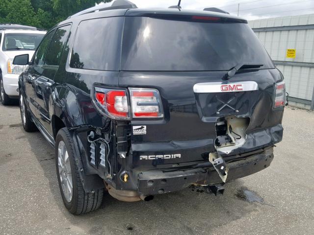 1GKKRTKD8GJ206949 - 2016 GMC ACADIA DEN BLACK photo 3