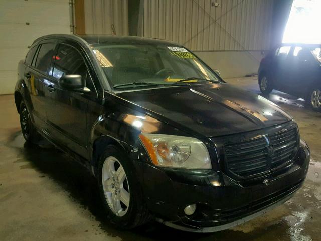 1B3HB48B37D382720 - 2007 DODGE CALIBER SX BLACK photo 1