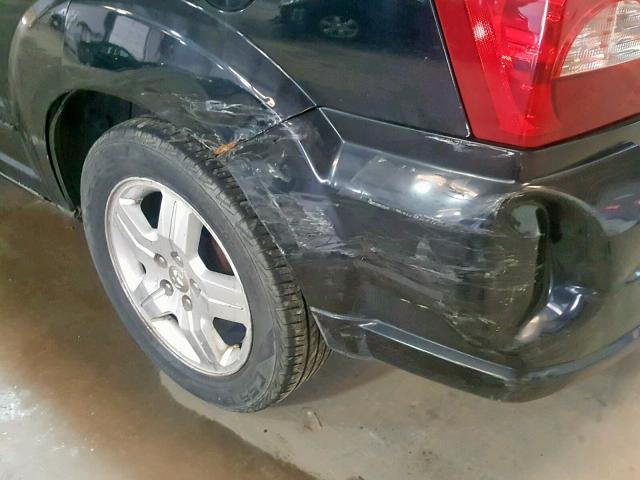 1B3HB48B37D382720 - 2007 DODGE CALIBER SX BLACK photo 9