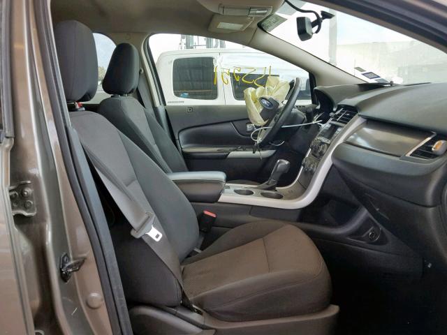 2FMDK3JCXCBA20034 - 2012 FORD EDGE SEL GRAY photo 5