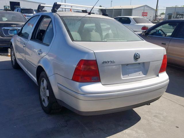 3VWSC29M2YM149274 - 2000 VOLKSWAGEN JETTA GLS SILVER photo 3