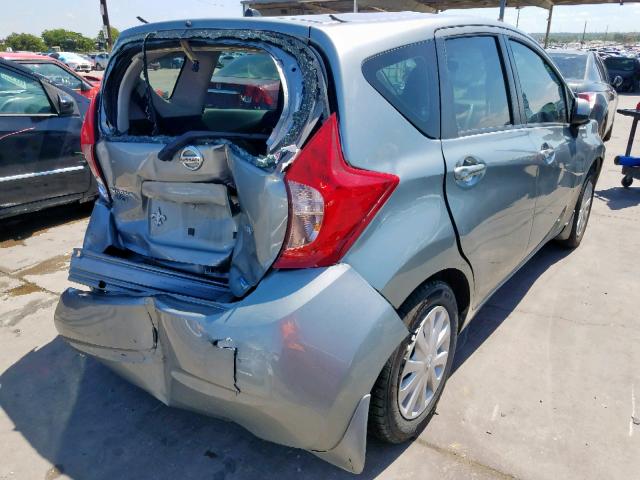 3N1CE2CP1EL399632 - 2014 NISSAN VERSA NOTE GRAY photo 4