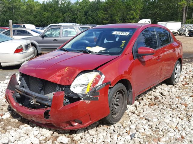 3N1AB61E69L648991 - 2009 NISSAN SENTRA 2.0 RED photo 2