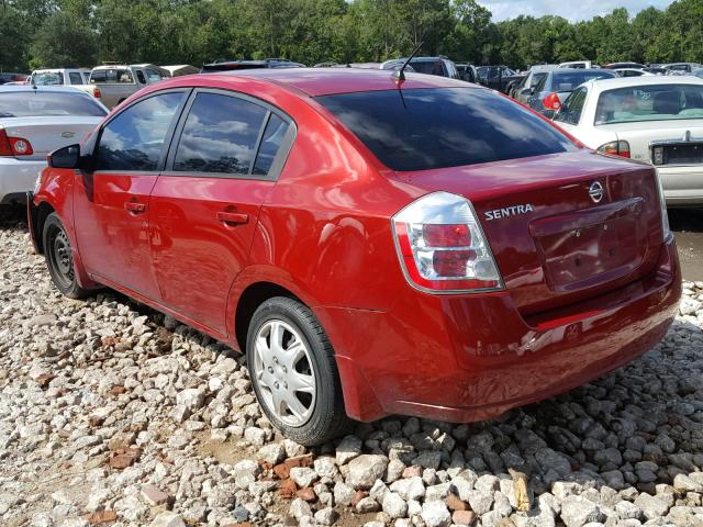 3N1AB61E69L648991 - 2009 NISSAN SENTRA 2.0 RED photo 3