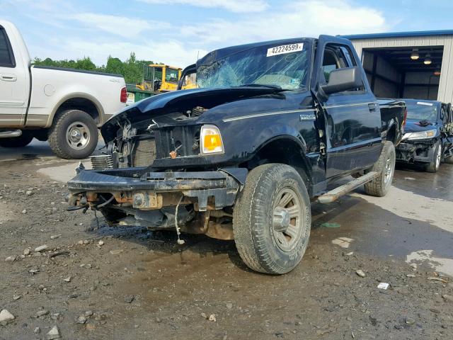 1FTZR15E38PA38185 - 2008 FORD RANGER SUP BLACK photo 2