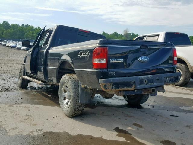 1FTZR15E38PA38185 - 2008 FORD RANGER SUP BLACK photo 3