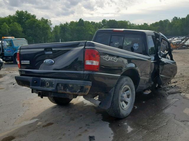 1FTZR15E38PA38185 - 2008 FORD RANGER SUP BLACK photo 4