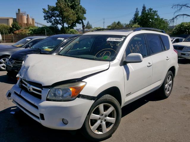 JTMZD31V285099507 - 2008 TOYOTA RAV4 LIMIT WHITE photo 2