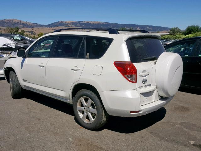 JTMZD31V285099507 - 2008 TOYOTA RAV4 LIMIT WHITE photo 3