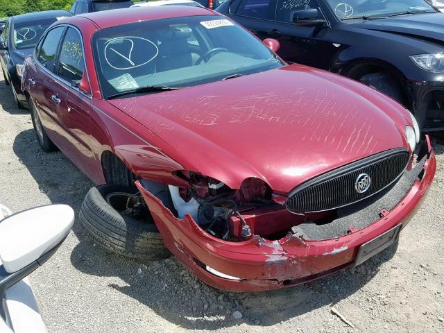 2G4WD532151257426 - 2005 BUICK LACROSSE C MAROON photo 1