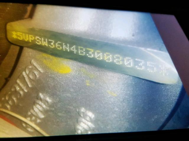 5VPSW36N4B3008035 - 2011 VICTORY MOTORCYCLES VISION TOU SILVER photo 10