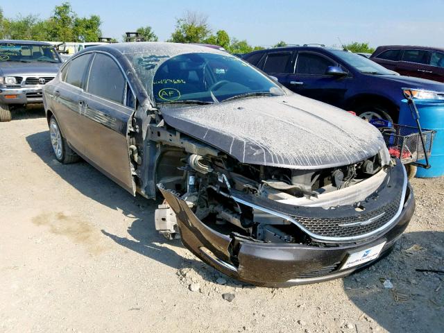 1C3CCCAB3GN137652 - 2016 CHRYSLER 200 LIMITE CHARCOAL photo 1