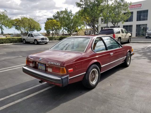 00000000005510383 - 1978 BMW 630 CSI BURGUNDY photo 4