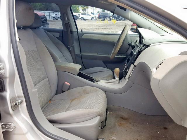 1G1ZH57B78F161967 - 2008 CHEVROLET MALIBU 1LT 银色 照片 5