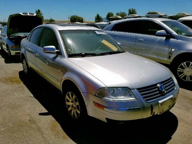 WVWPD63B42P360871 - 2002 VOLKSWAGEN PASSAT GLS SILVER photo 1