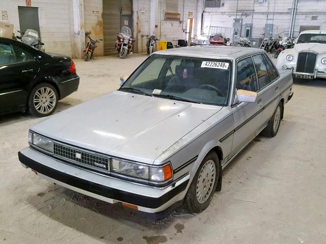 JT2MX73E7H0118810 - 1987 TOYOTA CRESSIDA L SILVER photo 2