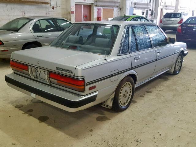 JT2MX73E7H0118810 - 1987 TOYOTA CRESSIDA L SILVER photo 4