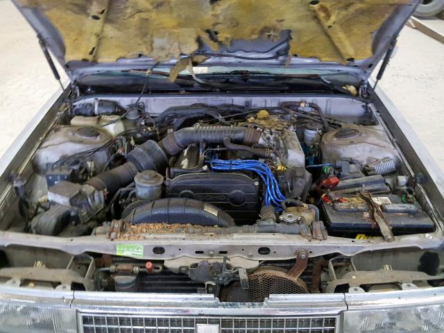 JT2MX73E7H0118810 - 1987 TOYOTA CRESSIDA L SILVER photo 7