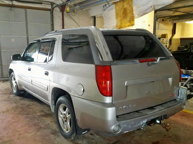 1GKET12S546166538 - 2004 GMC ENVOY XUV SILVER photo 3