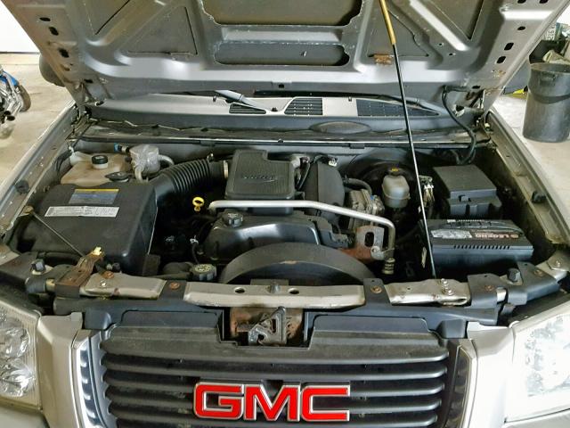 1GKET12S546166538 - 2004 GMC ENVOY XUV SILVER photo 7