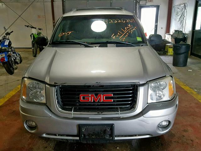 1GKET12S546166538 - 2004 GMC ENVOY XUV SILVER photo 9