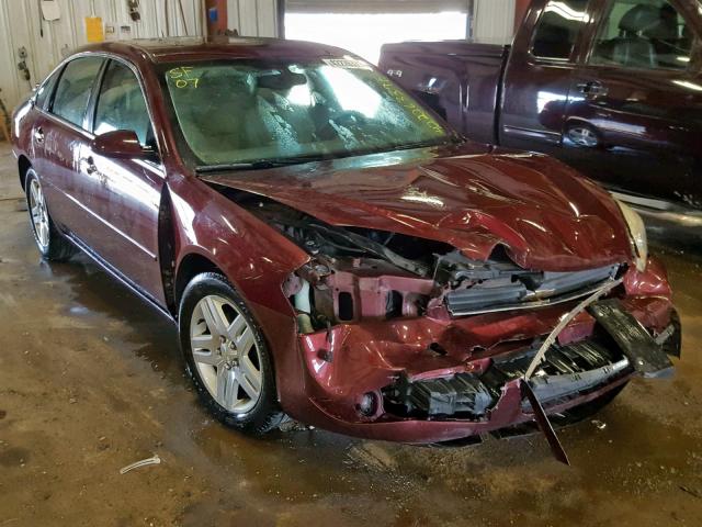 2G1WU58R179401547 - 2007 CHEVROLET IMPALA LTZ BURGUNDY photo 1