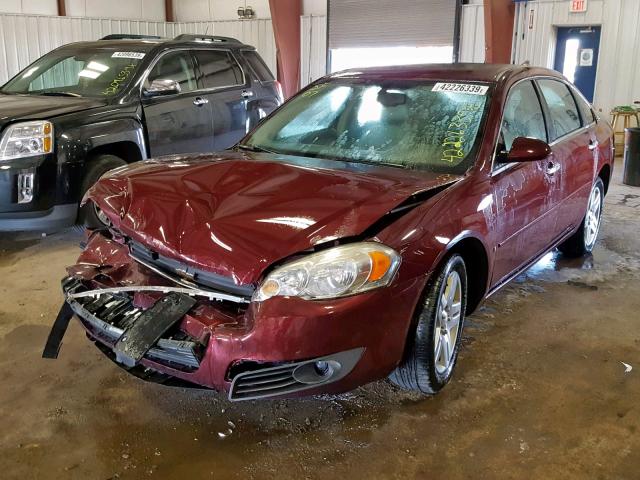 2G1WU58R179401547 - 2007 CHEVROLET IMPALA LTZ BURGUNDY photo 2