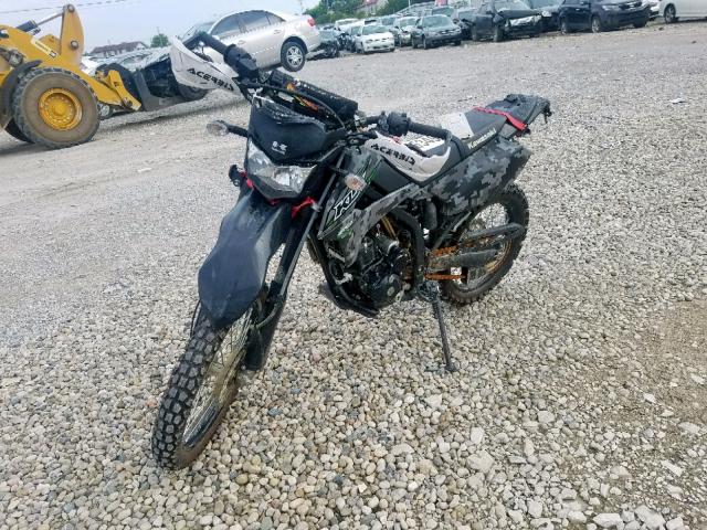 JKALXMS19JDA27548 - 2018 KAWASAKI KLX250 SJ GRAY photo 2