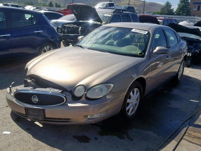 2G4WC582X61180889 - 2006 BUICK LACROSSE C TAN photo 2