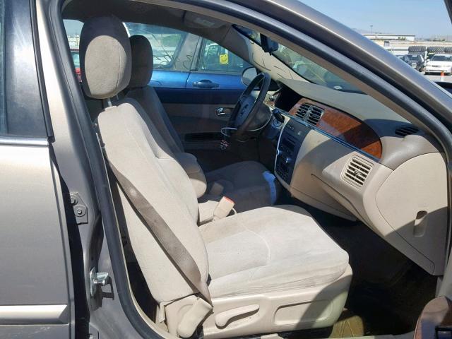 2G4WC582X61180889 - 2006 BUICK LACROSSE C TAN photo 5