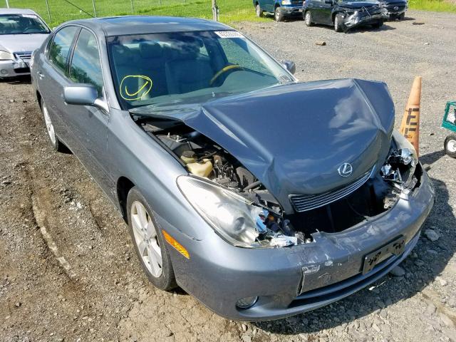 JTHBA30G865162389 - 2006 LEXUS ES 330 GRAY photo 1