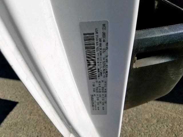 3C6TRVAG1FE503376 - 2015 RAM PROMASTER 白色 照片 10